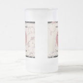 Elegant 37th Alabaster Wedding Jubileum Matglas Bierpul (Center)