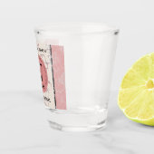 Elegant 37th Alabaster Wedding Jubileum Shot Glas (Rechts)