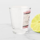 Elegant 37th Alabaster Wedding Jubileum Shot Glas (Links)