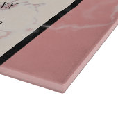 Elegant 37th Alabaster Wedding Jubileum Snijplank (Hoek)