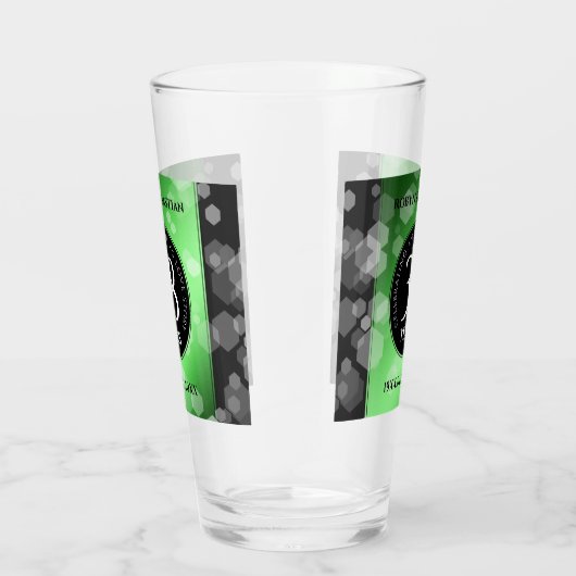 Elegant 38th Emerald Wedding Jubileum Glas (Rechts)