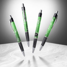 Elegant 38th Emerald Wedding Jubileum Pen