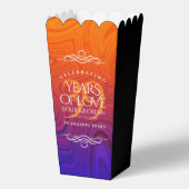 Elegant 39th Agate Wedding Jubileum Celebration Bedankdoosjes (Voorkant)