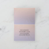 Elegant 39th Agate Wedding Jubileum Celebration Bedankkaart (Binnen)