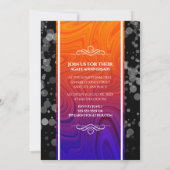 Elegant 39th Agate Wedding Jubileum Celebration Kaart (Achterkant)