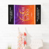 Elegant 39th Agate Wedding Jubileum Celebration Spandoek (Insitu)