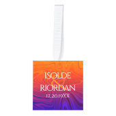 Elegant 39th Agate Wedding Jubileum Decoratie (Voorkant)