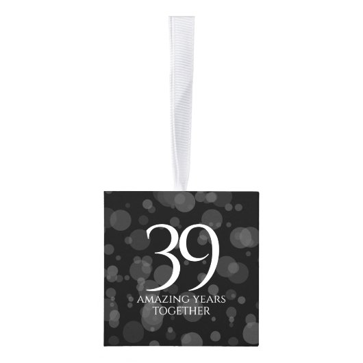 Elegant 39th Agate Wedding Jubileum Decoratie (Rechts)