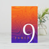 Elegant 39th Agate Wedding Jubileum Kaart (Staand voorkant)