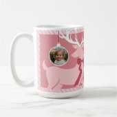 Elegant 3 foto's Kerst Koffiemok (Links)