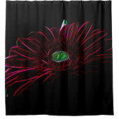 Elegant 3D bloemgordijn Douchegordijn (Voorkant)