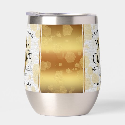 Elegant 3rd Leather Wedding Jubileum (Rechts)