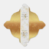 Elegant 3rd Leather Wedding Jubileum Bedankdoosjes (Uitgevouwen)