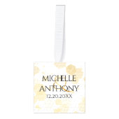 Elegant 3rd Leather Wedding Jubileum Decoratie (Voorkant)