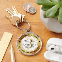 Elegant 3rd Leather Wedding Jubileum