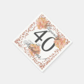 Elegant 40 & Fabulous Servet (Hoek)