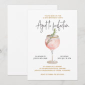 Elegant 40e verjaardagsfeestje oud tot in de puntj kaart (Voorkant / Achterkant)