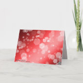 Elegant 40th 80th Ruby Wedding Jubileum Bedankkaart (Achterkant)