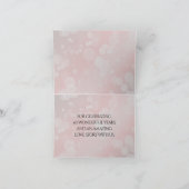 Elegant 40th 80th Ruby Wedding Jubileum Bedankkaart (Binnen)