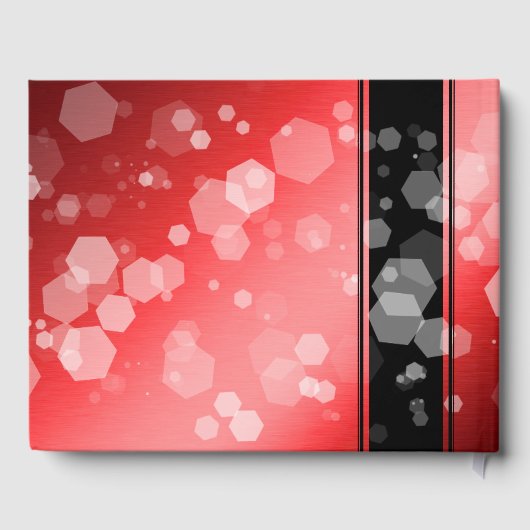 Elegant 40th 80th Ruby Wedding Jubileum Gastenboek (Achterkant)