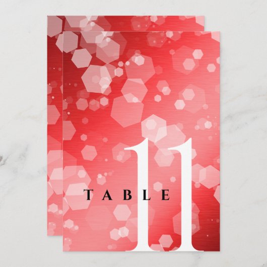 Elegant 40th 80th Ruby Wedding Jubileum Kaart (Voorkant / Achterkant)