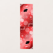 Elegant 40th 80th Ruby Wedding Jubileum Kaart (Binnenkant ongevouwen)