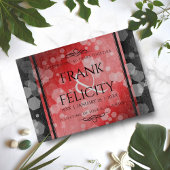 Elegant 40th 80th Ruby Wedding Jubileum Snijplank