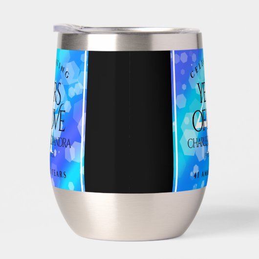 Elegant 41st Blue Topaz Wedding Jubileum (Rechts)