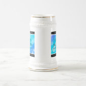 Elegant 41st Blue Topaz Wedding Jubileum Bierpul (Center)