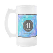 Elegant 41st Blue Topaz Wedding Jubileum