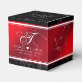 Elegant 42e Jasper Wedding Jubileum Bedankdoosjes (Achterkant)