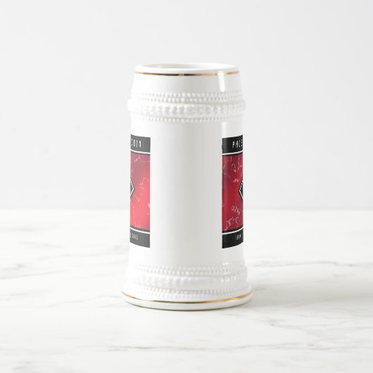 Elegant 42e Jasper Wedding Jubileum Bierpul (Center)