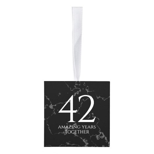 Elegant 42e Jasper Wedding Jubileum Decoratie (Rechts)