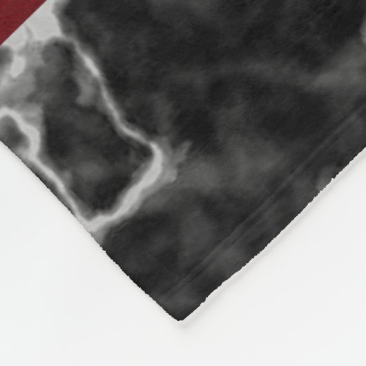 Elegant 42e Jasper Wedding Jubileum Fleece Deken (Hoek)