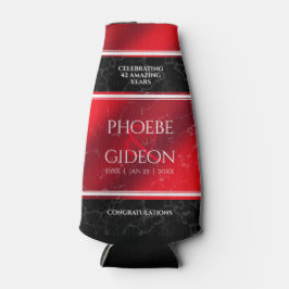 Elegant 42e Jasper Wedding Jubileum Flesjeskoeler