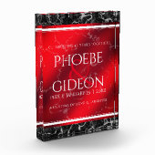 Elegant 42e Jasper Wedding Jubileum Fotoblokken (Links)