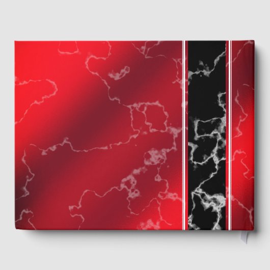 Elegant 42e Jasper Wedding Jubileum Gastenboek (Achterkant)