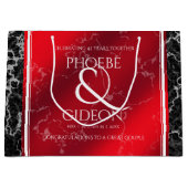 Elegant 42e Jasper Wedding Jubileum Groot Cadeauzakje (Voorkant)