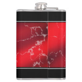 Elegant 42e Jasper Wedding Jubileum Heupfles (Achterkant)