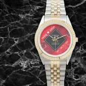 Elegant 42e Jasper Wedding Jubileum Horloge