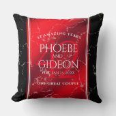 Elegant 42e Jasper Wedding Jubileum Kussen (Voorkant)