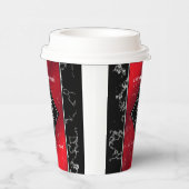 Elegant 42e Jasper Wedding Jubileum Papieren Bekers (Rechts)