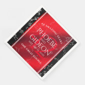 Elegant 42e Jasper Wedding Jubileum Servet (Hoek)