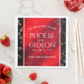 Elegant 42e Jasper Wedding Jubileum Servet (Insitu)