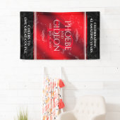 Elegant 42e Jasper Wedding Jubileum Spandoek (Insitu)