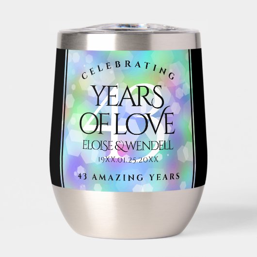 Elegant 43rd Opal Wedding Jubileum Celebration (Voorkant)