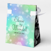 Elegant 43rd Opal Wedding Jubileum Celebration Bedankdoosjes (Achterkant)