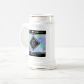 Elegant 43rd Opal Wedding Jubileum Celebration Bierpul (Voorkant links)