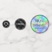 Elegant 43rd Opal Wedding Jubileum Celebration Confetti (Achterkanten)