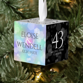 Elegant 43rd Opal Wedding Jubileum Celebration Decoratie